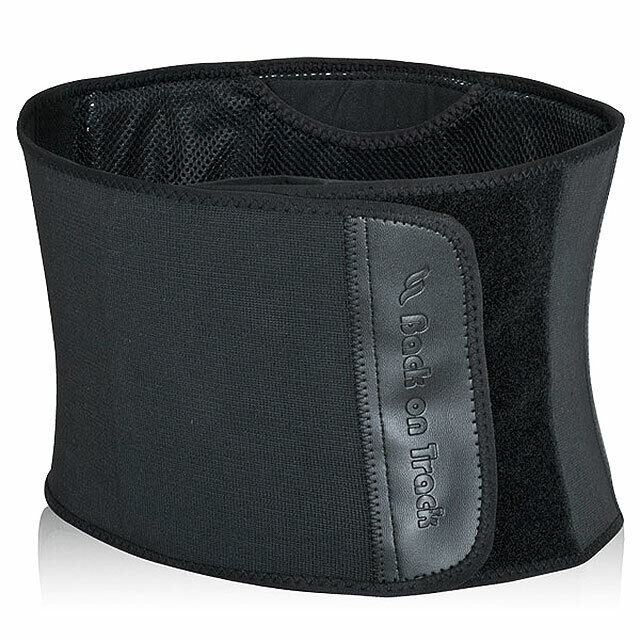 X Large Back On Track Body Pain Relief Therepy Wide Front Brace Black