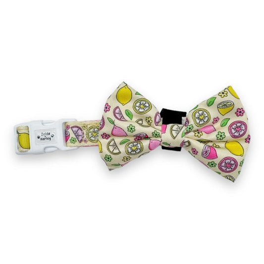 Pink Lemonade Collar + Free Bow Tie