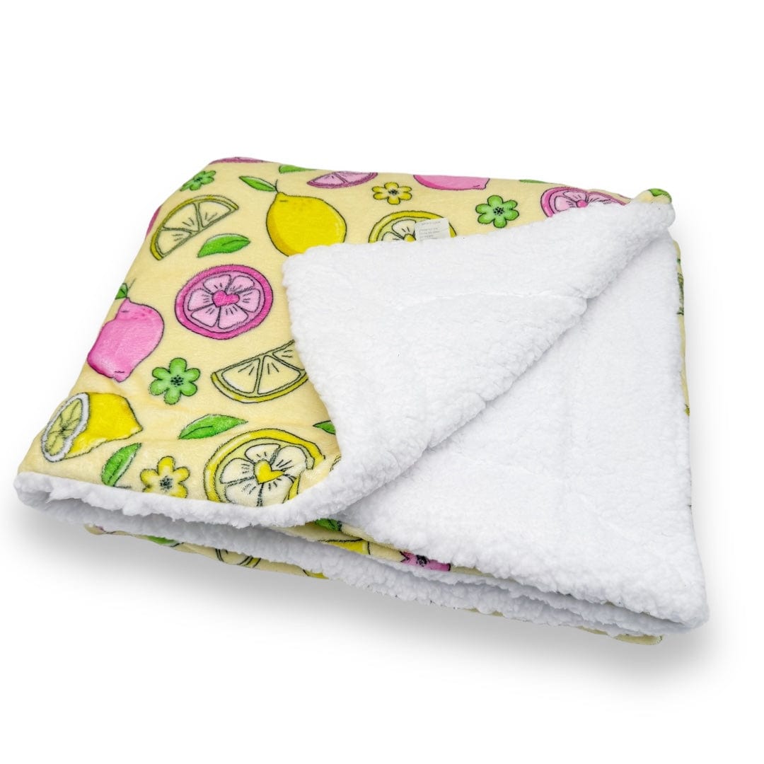 Pink Lemonade Dog Blanket