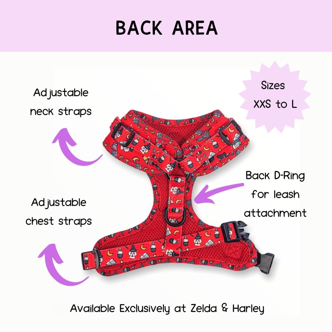 Hairy Pawter - No Pull Adjustable Dog Harness